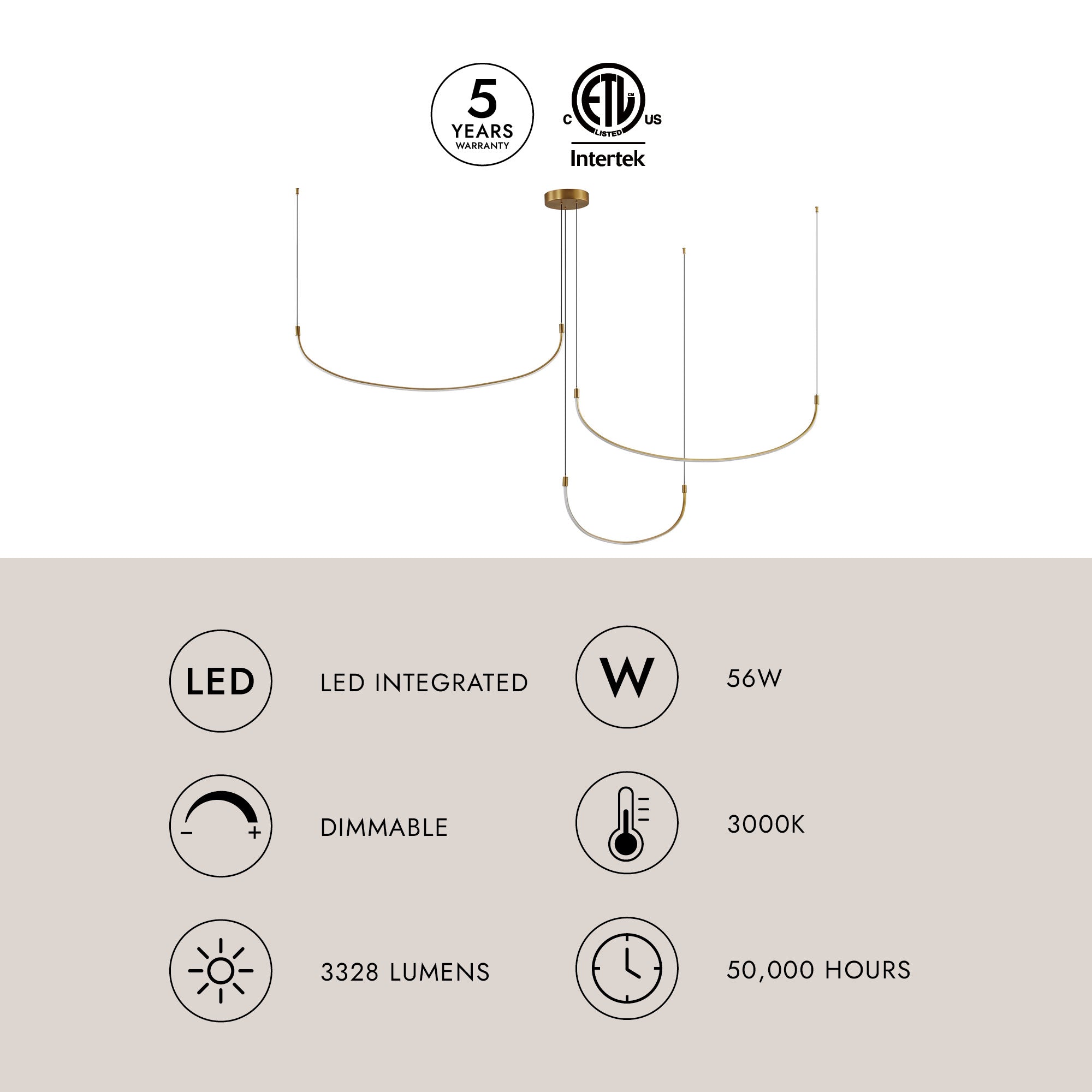 Talis 70-in Multi Pendant – Kuzco Lighting