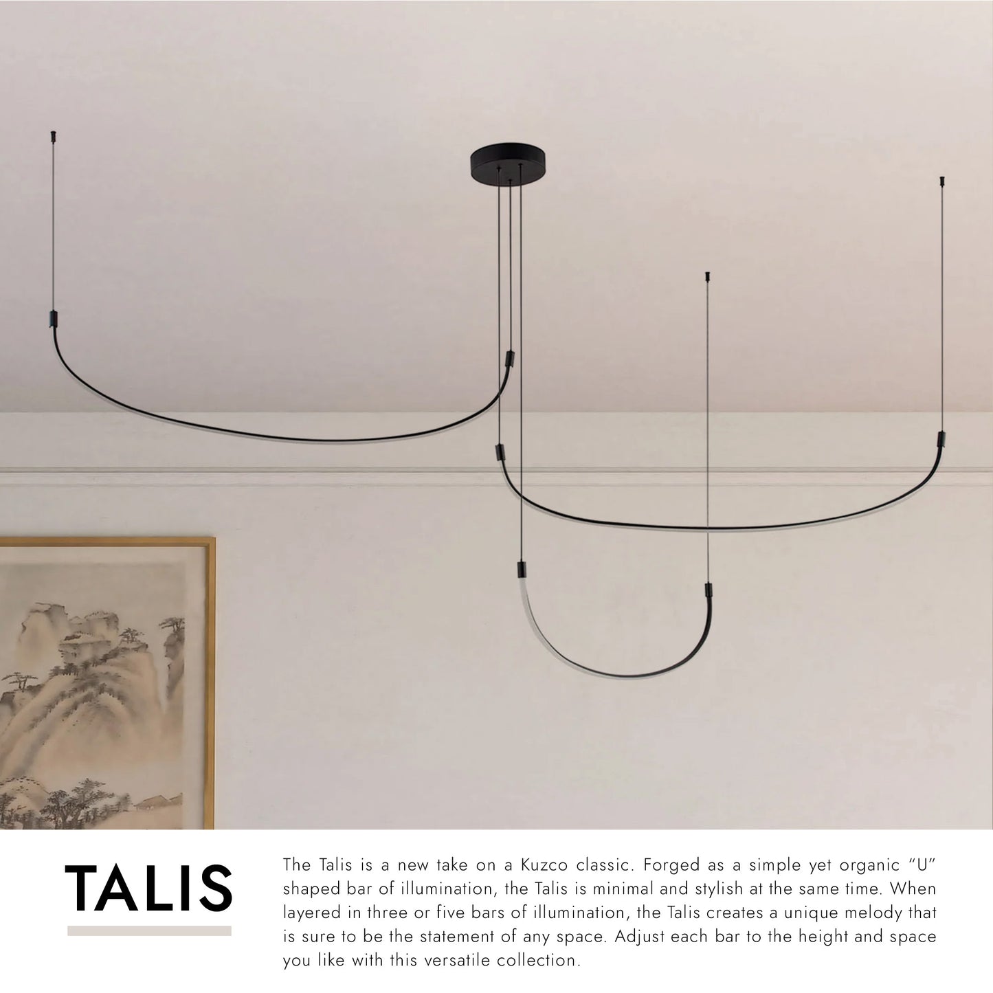 Talis 90-in Multi Pendant