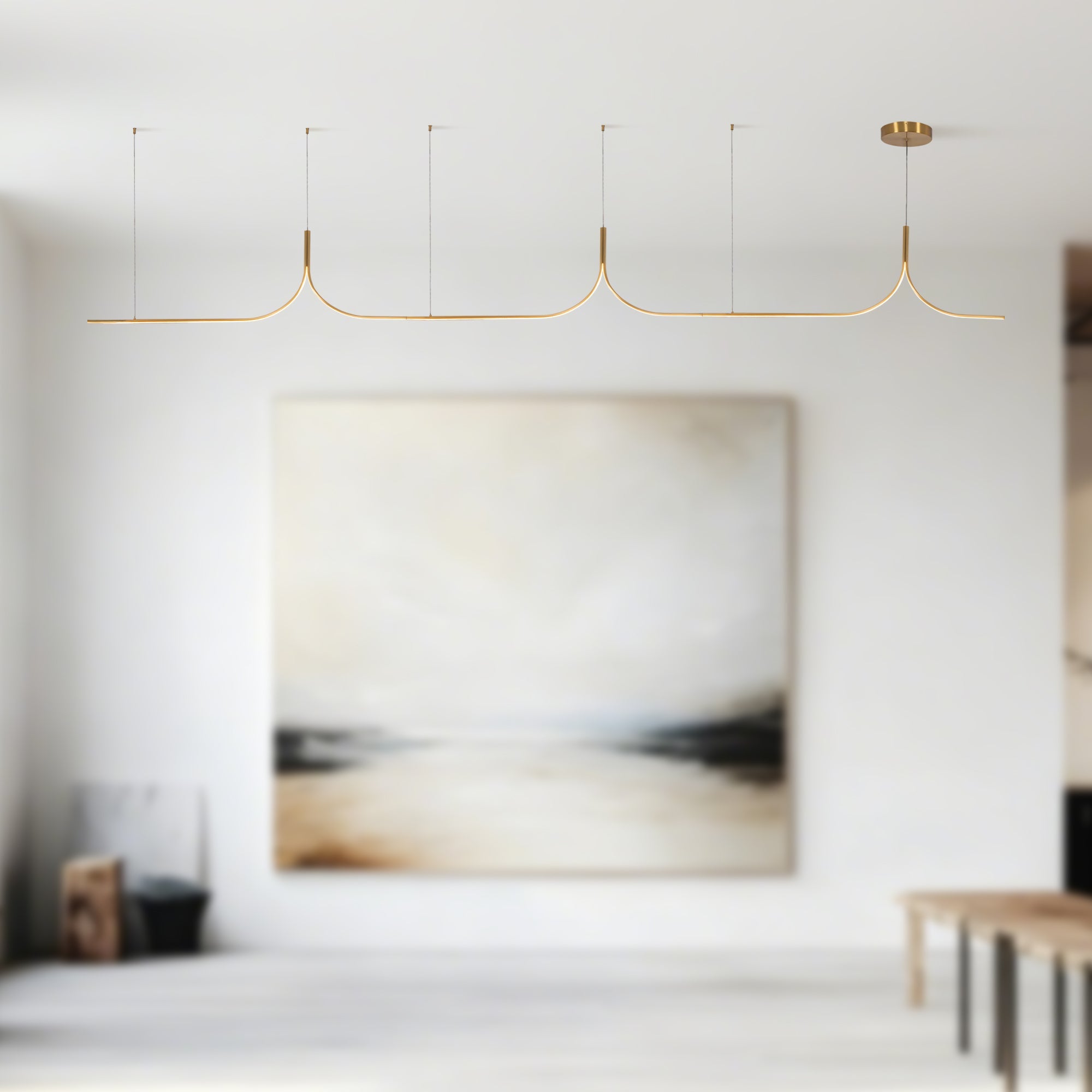 Thread 15-ft Linear Pendant – Kuzco Lighting