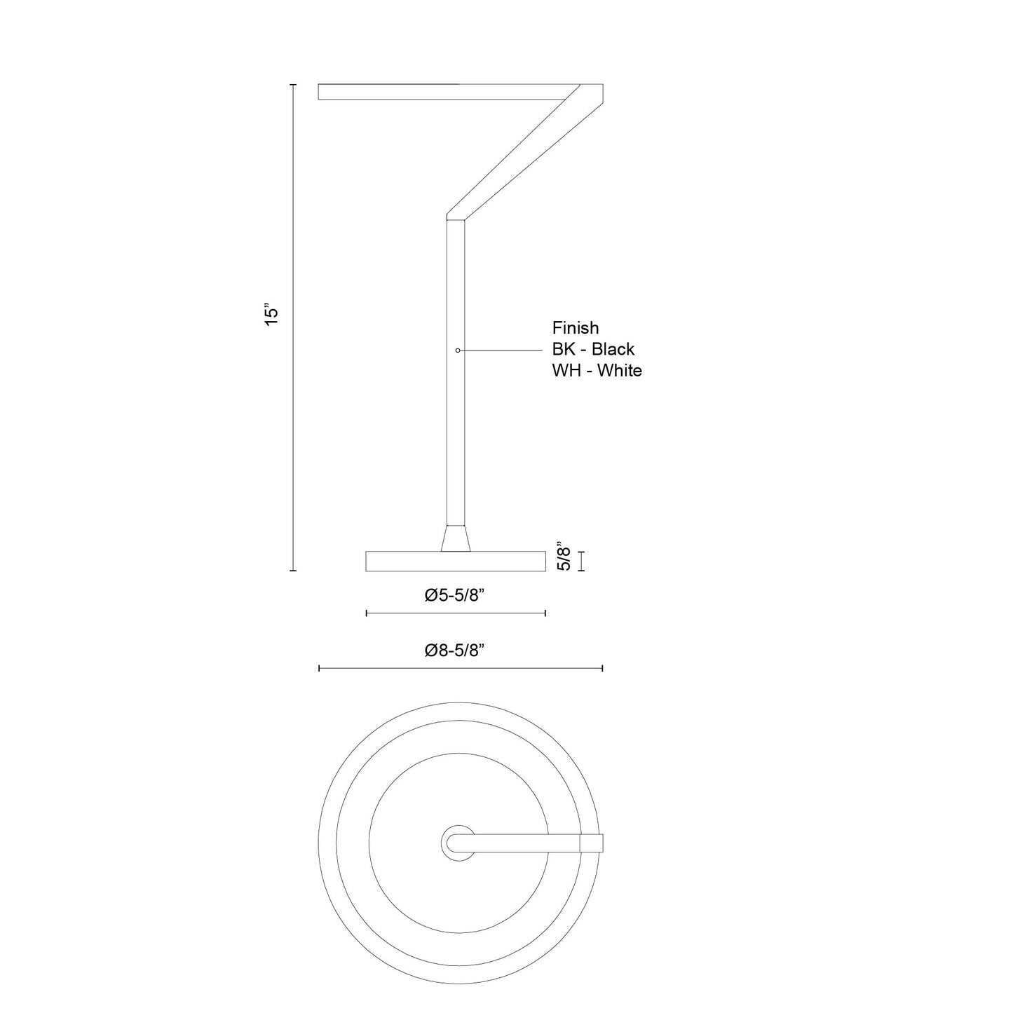 Roda 15-in Table Lamp