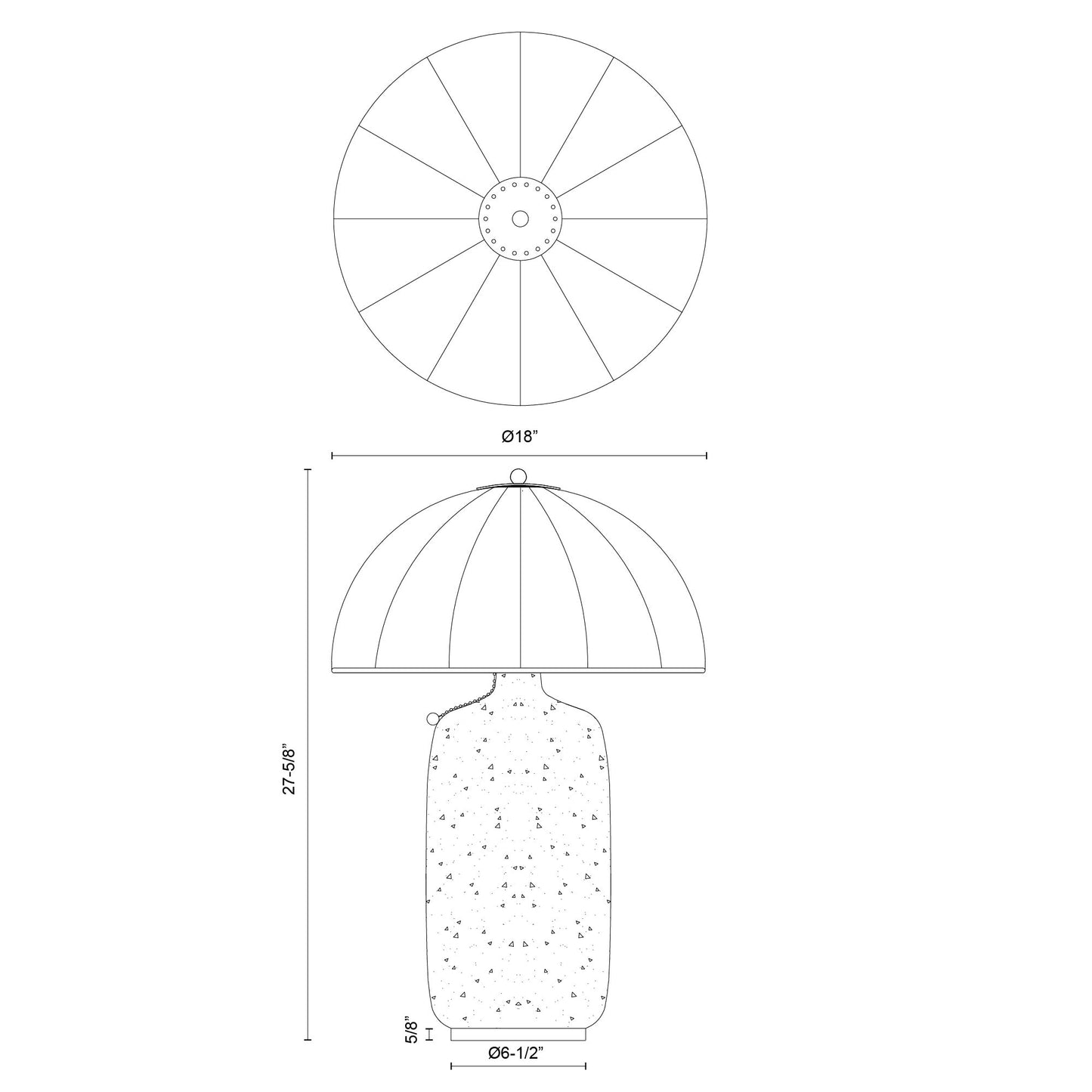 Crosby 18-in Table Lamp