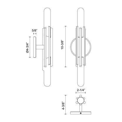 Torres 11-in Wall/Vanity Light