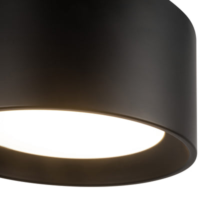 Uma 7-in Short Semi-Flush Mount