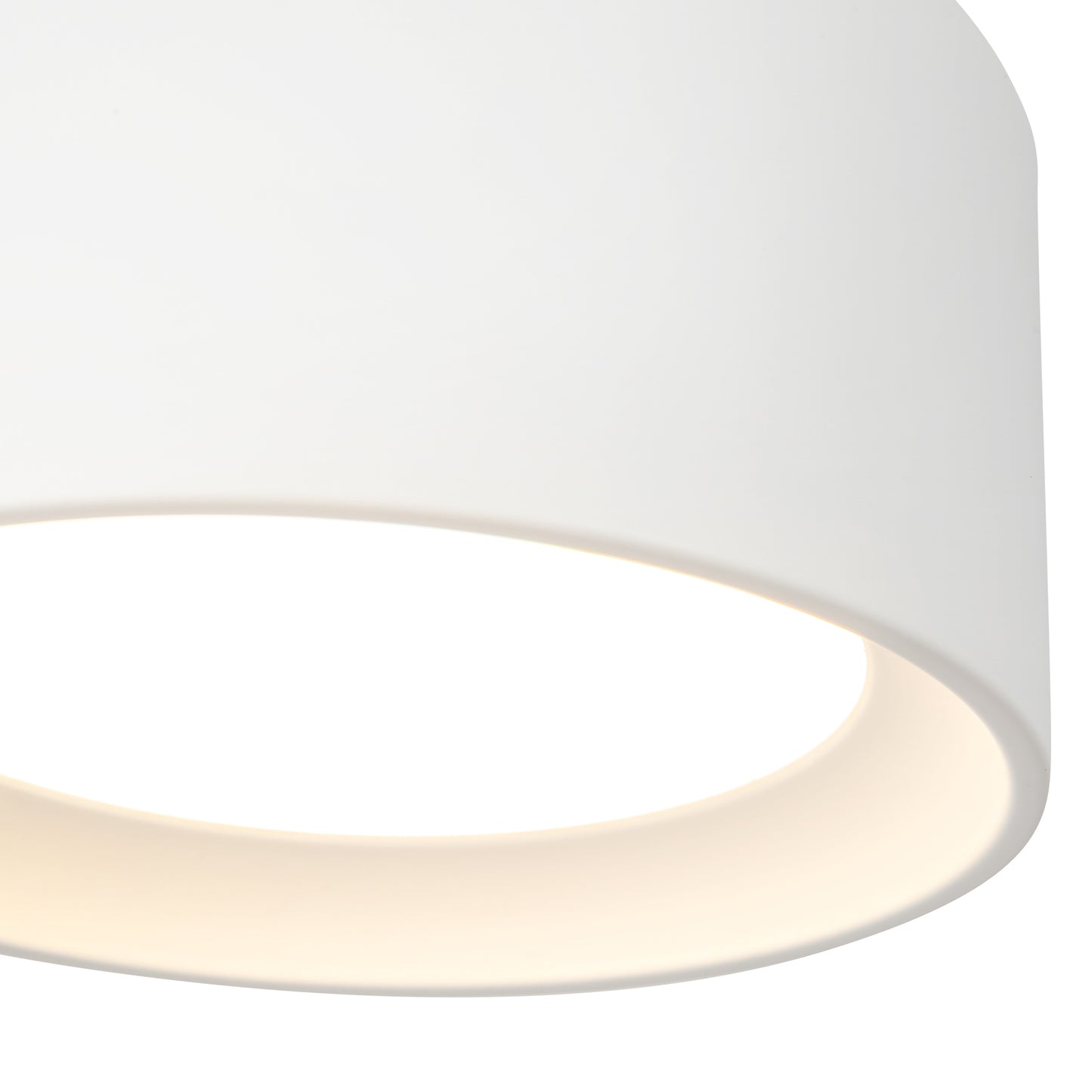 Uma 7-in Short Semi-Flush Mount