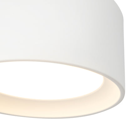 Uma 7-in Short Semi-Flush Mount
