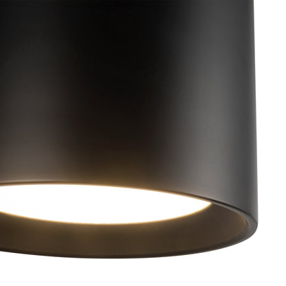 Uma 7-in Tall Semi-Flush Mount