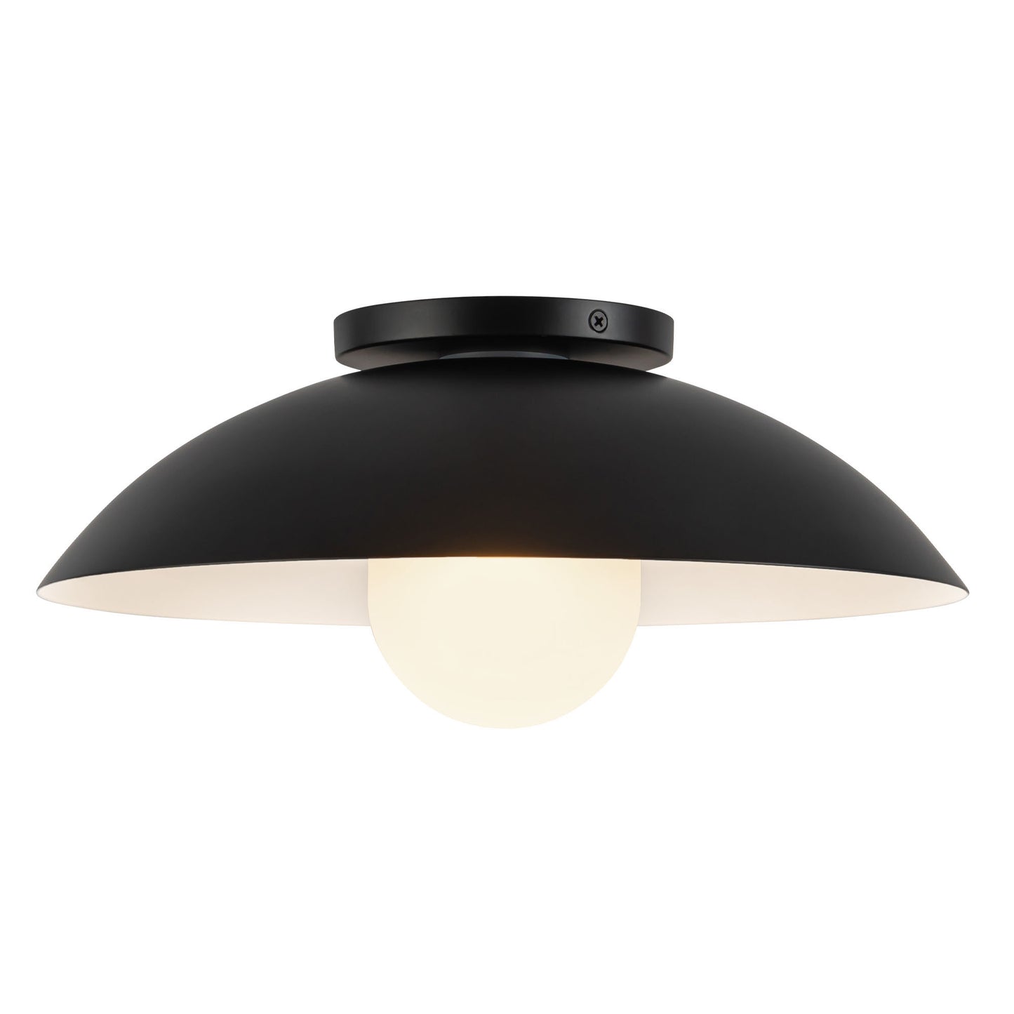 Umbra 14-in (6-in Height) Semi-Flush Mount