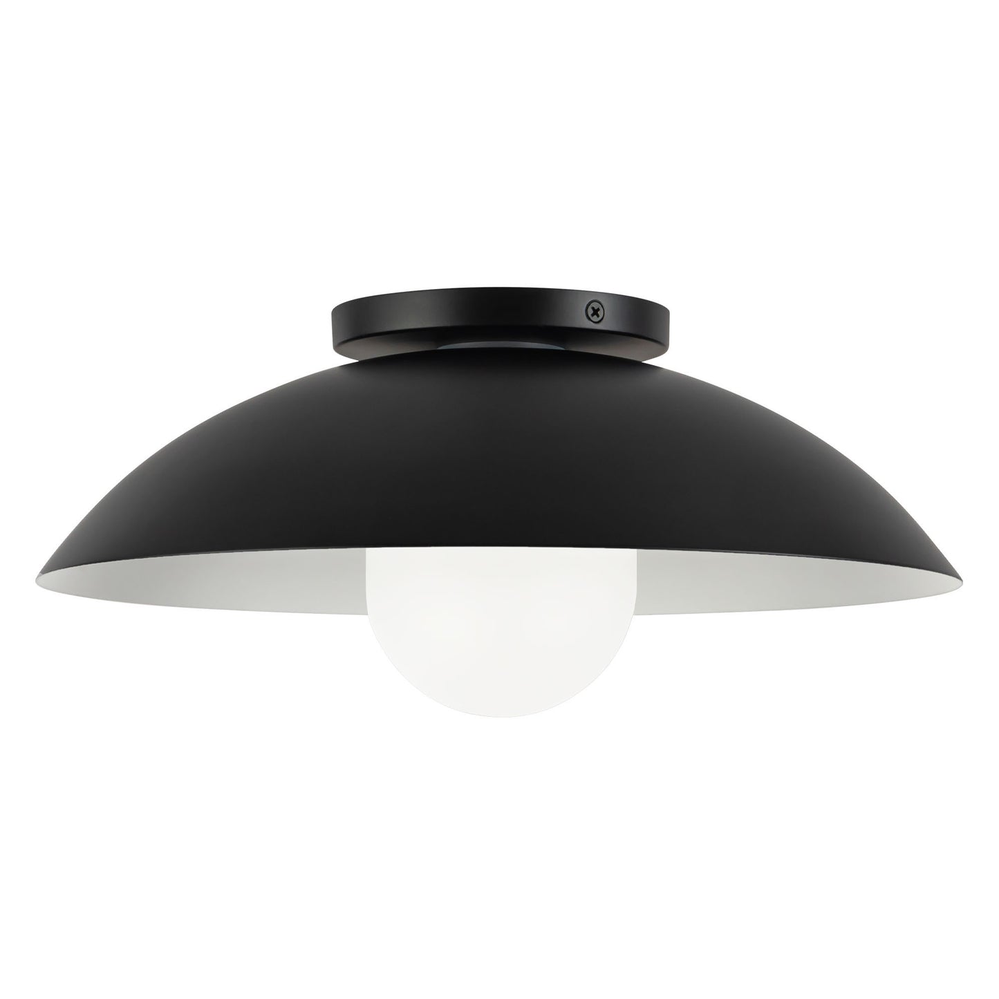 Umbra 14-in (6-in Height) Semi-Flush Mount