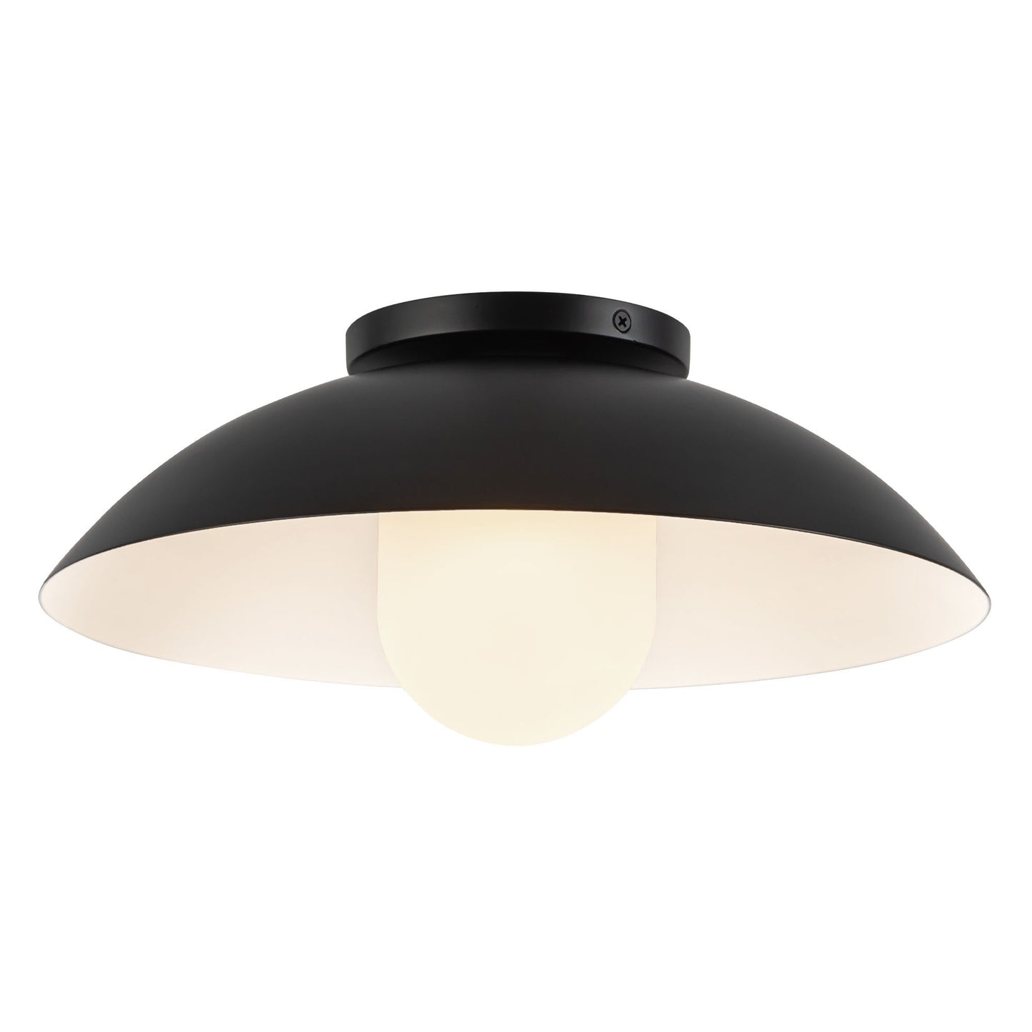 Umbra 14-in (6-in Height) Semi-Flush Mount