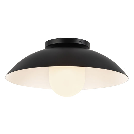 Umbra 14-in (6-in Height) Semi-Flush Mount