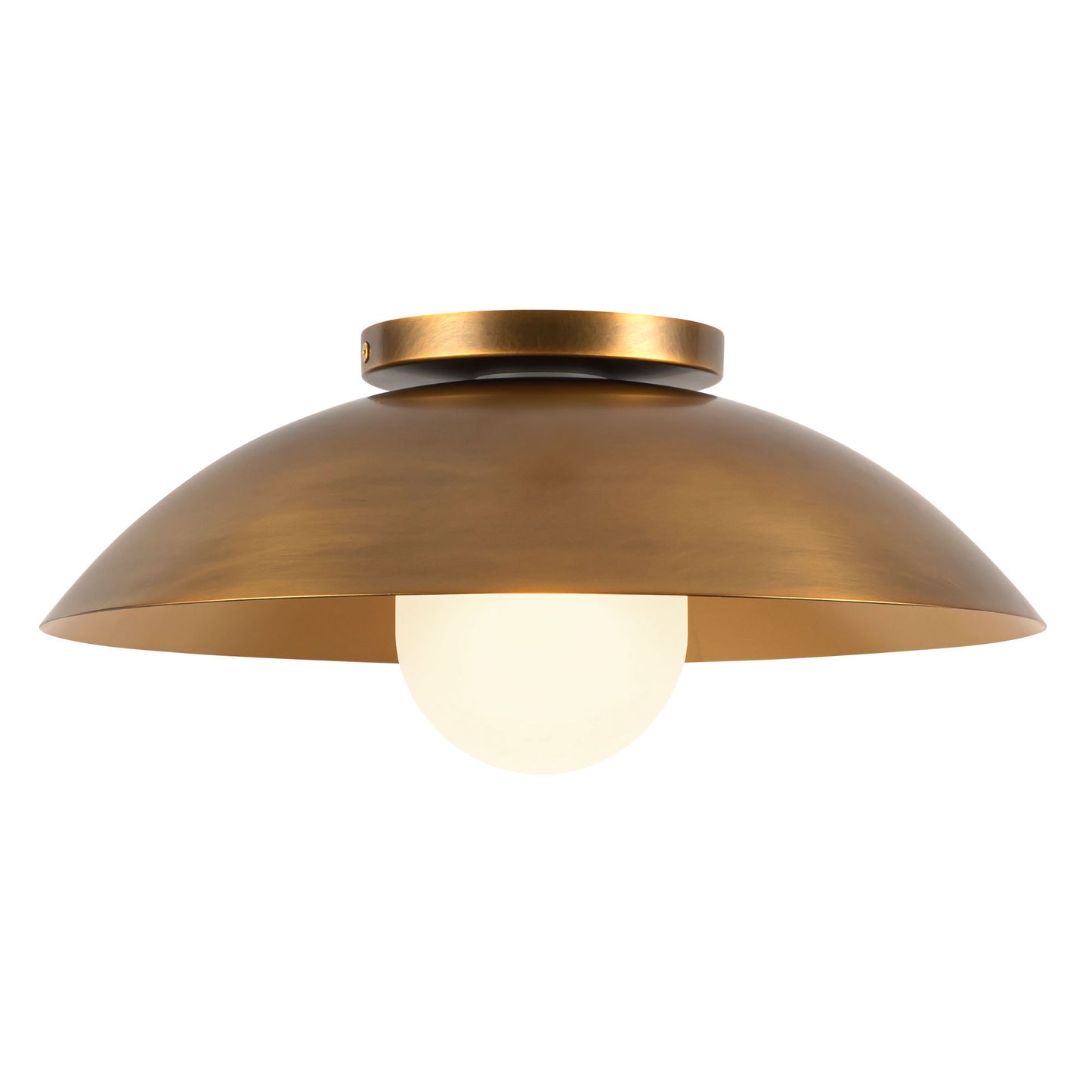 Umbra 14-in (6-in Height) Semi-Flush Mount