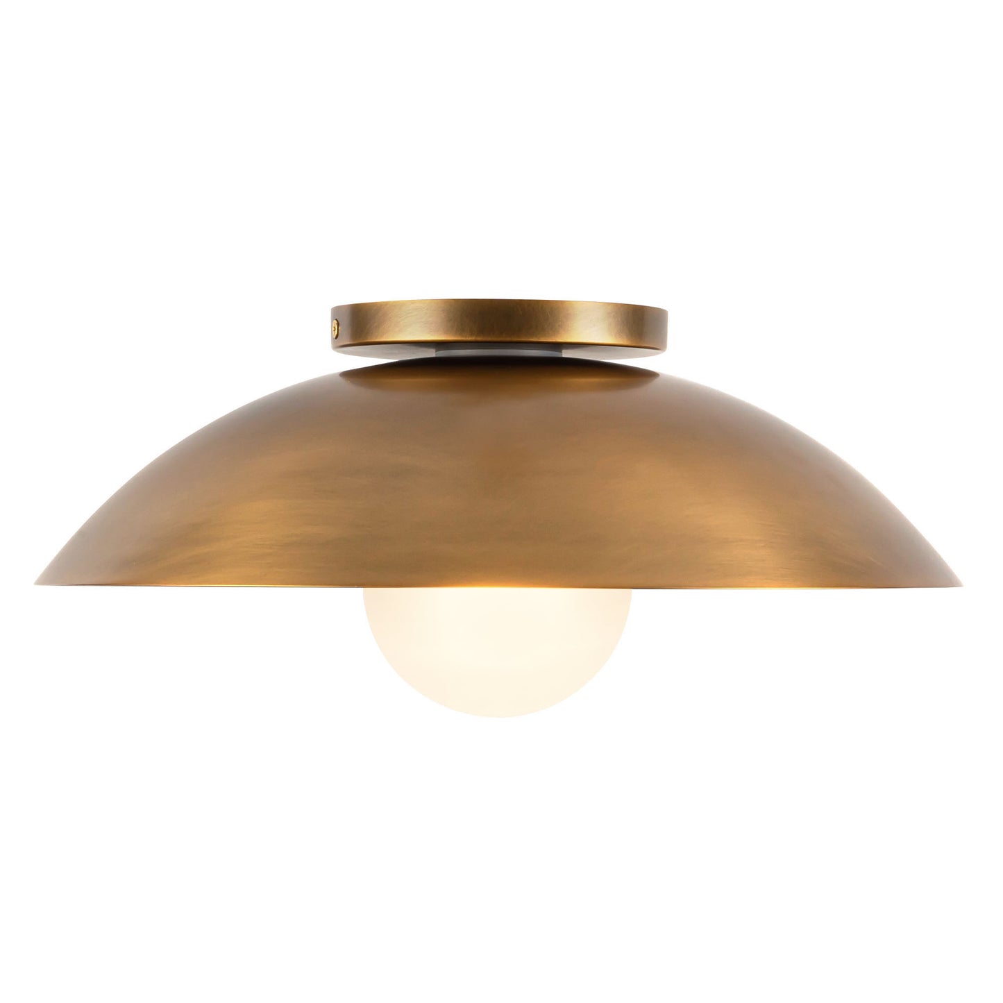 Umbra 14-in (6-in Height) Semi-Flush Mount