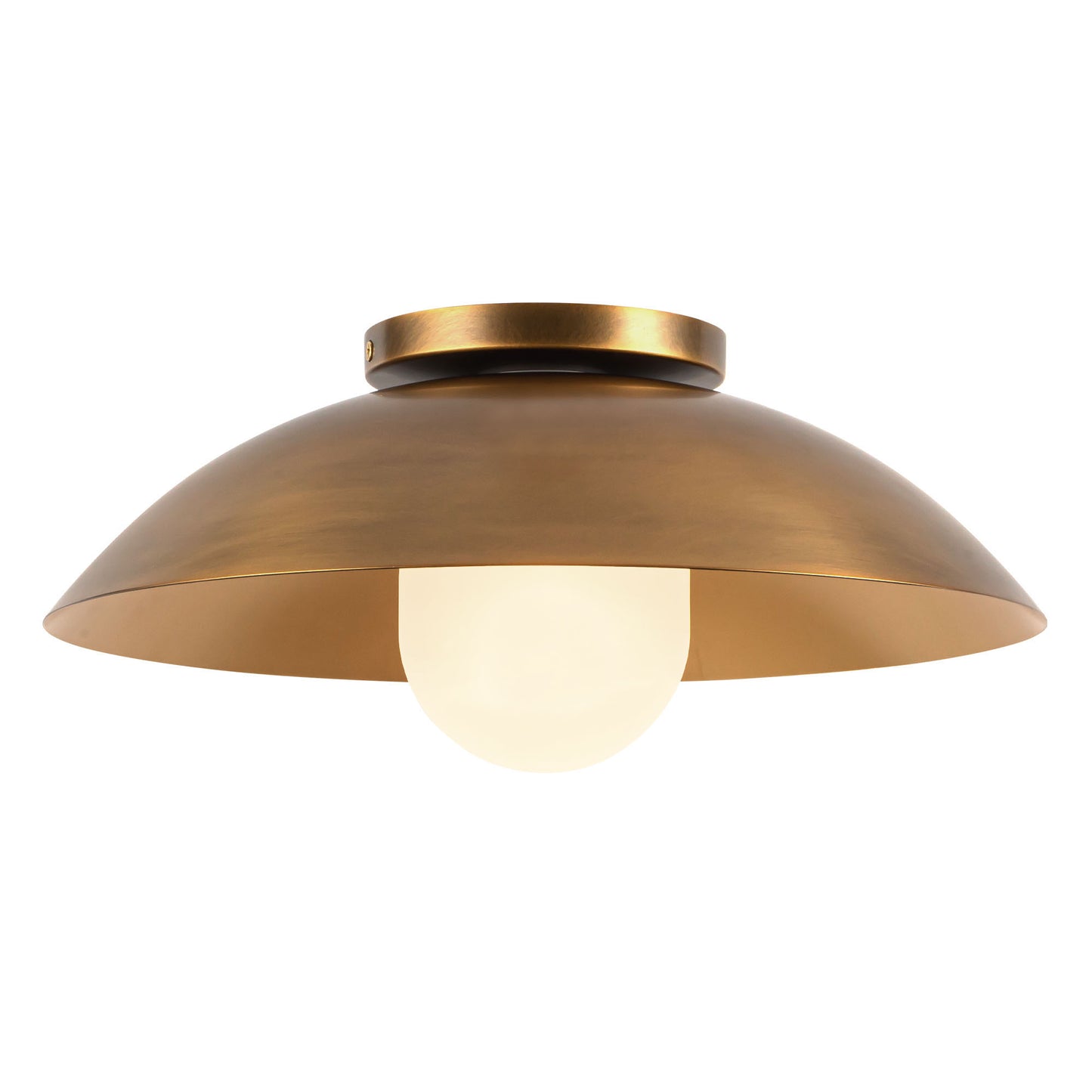 Umbra 14-in (6-in Height) Semi-Flush Mount