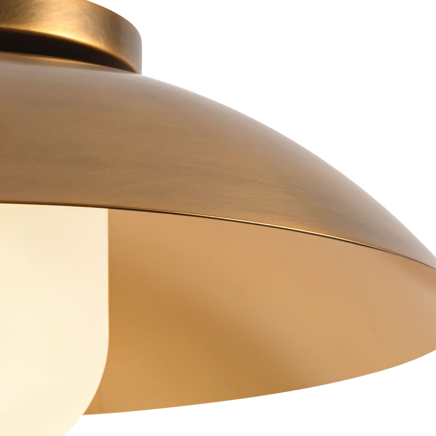 Umbra 14-in (6-in Height) Semi-Flush Mount
