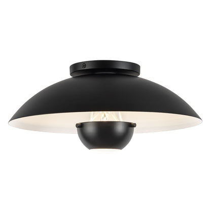 Umbra 14-in (5-in Height) Semi-Flush Mount