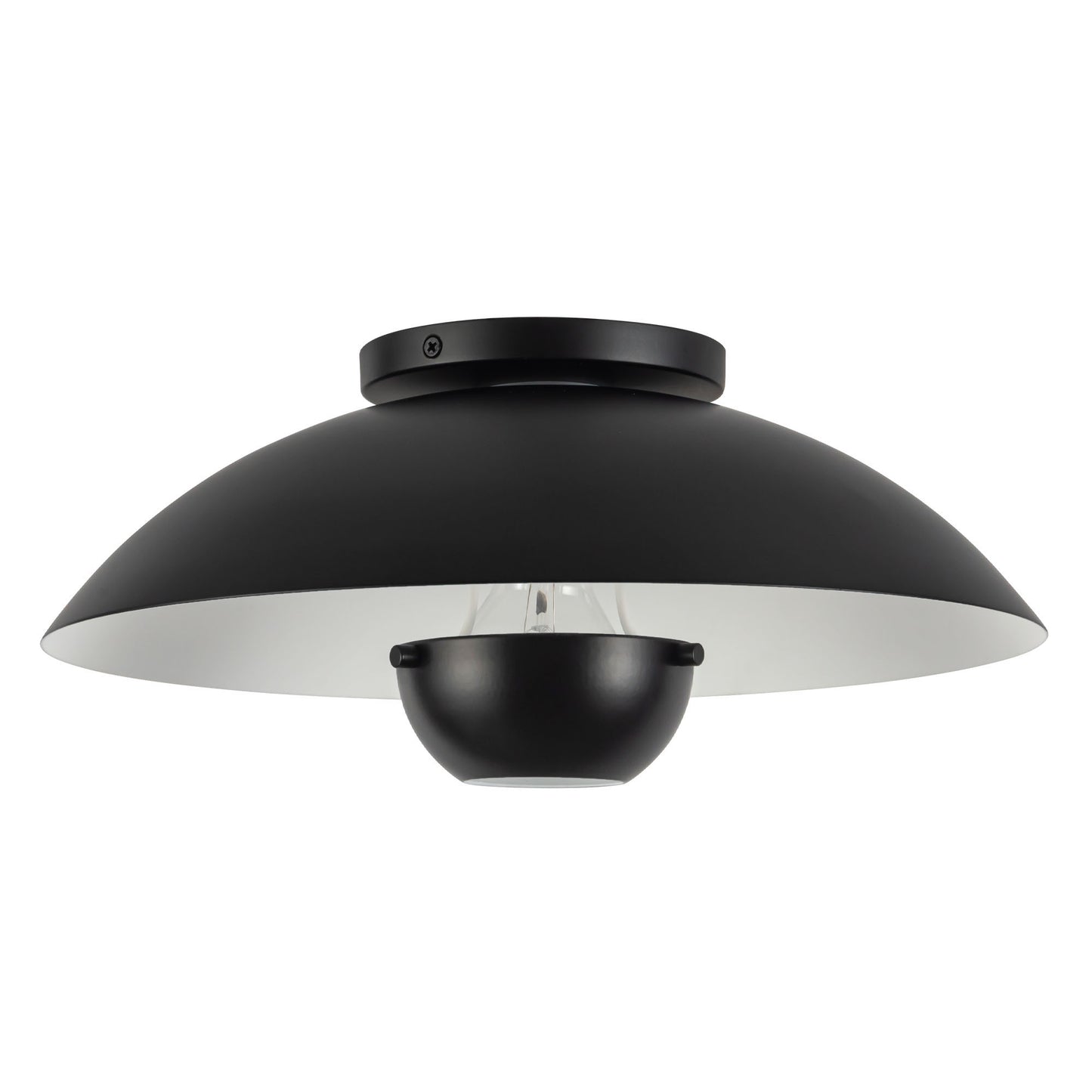 Umbra 14-in (5-in Height) Semi-Flush Mount