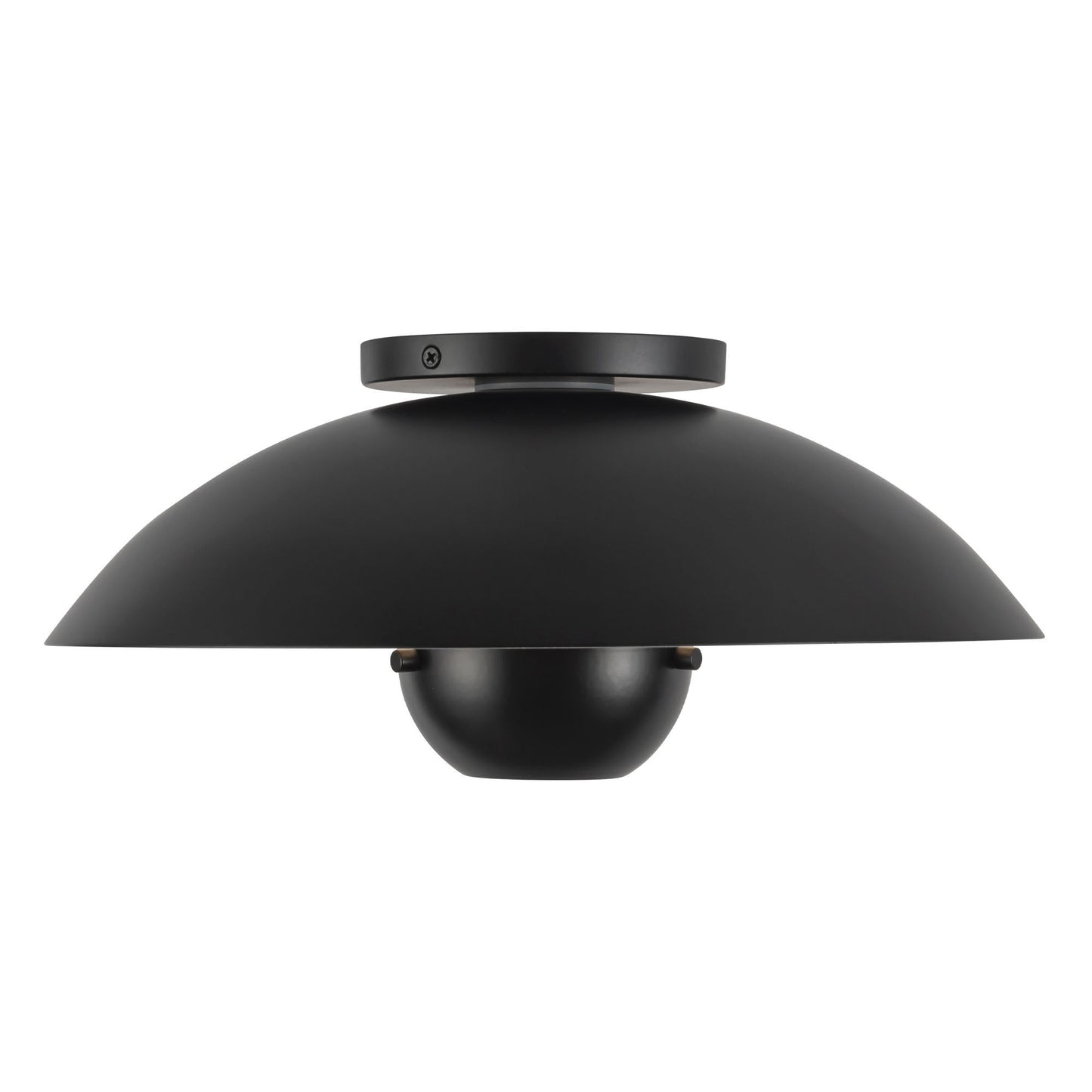 Umbra 14-in (5-in Height) Semi-Flush Mount