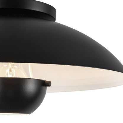 Umbra 14-in (5-in Height) Semi-Flush Mount
