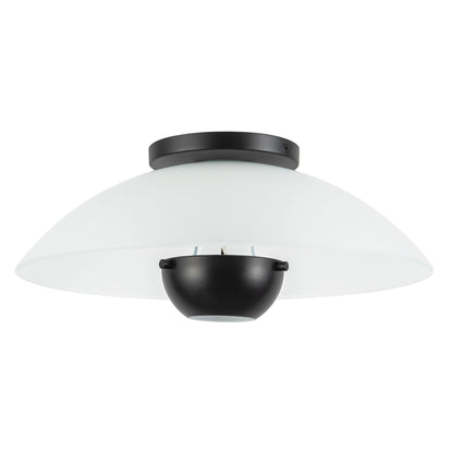Umbra 14-in (5-in Height) Semi-Flush Mount