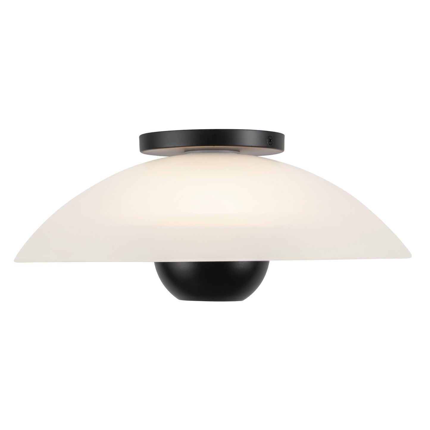 Umbra 14-in (5-in Height) Semi-Flush Mount