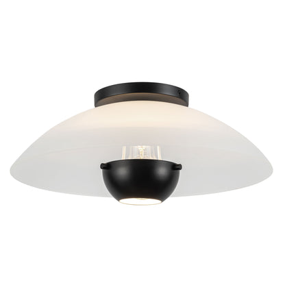 Umbra 14-in (5-in Height) Semi-Flush Mount