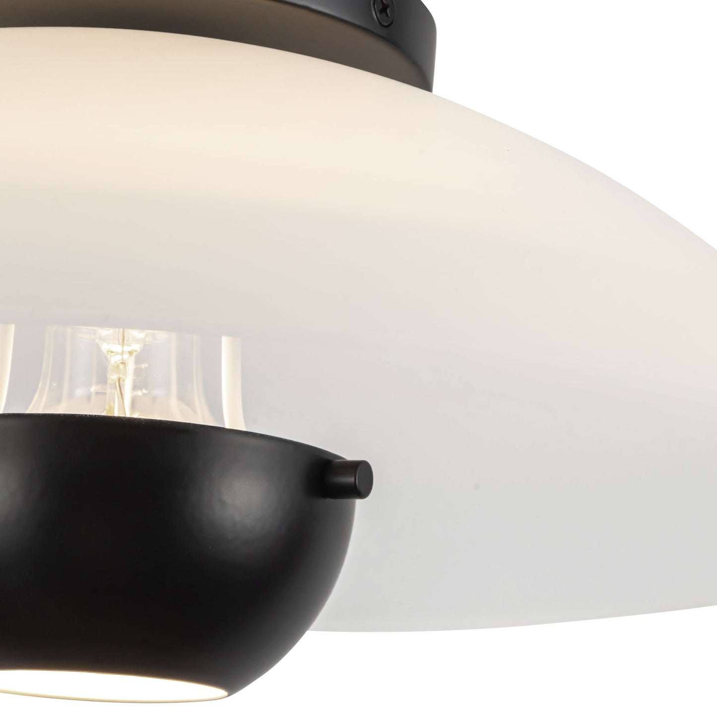 Umbra 14-in (5-in Height) Semi-Flush Mount