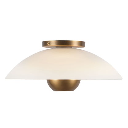Umbra 14-in (5-in Height) Semi-Flush Mount
