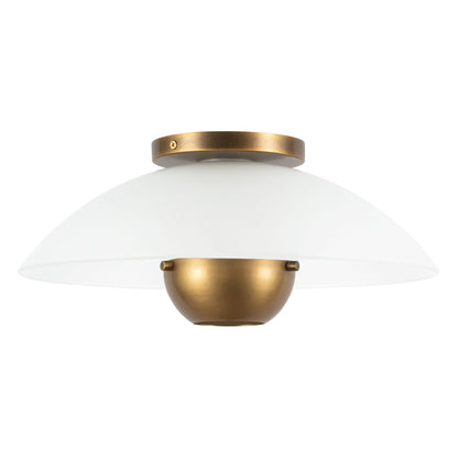 Umbra 14-in (5-in Height) Semi-Flush Mount