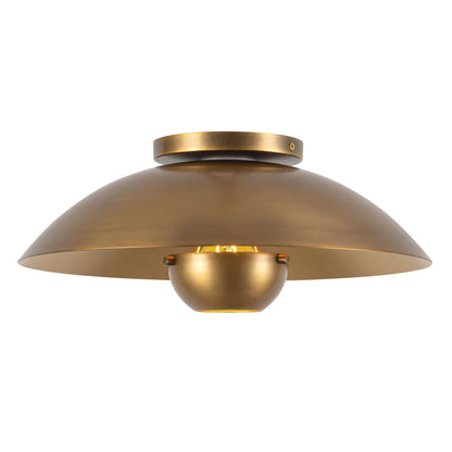 Umbra 14-in (5-in Height) Semi-Flush Mount