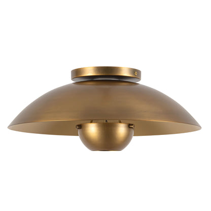 Umbra 14-in (5-in Height) Semi-Flush Mount