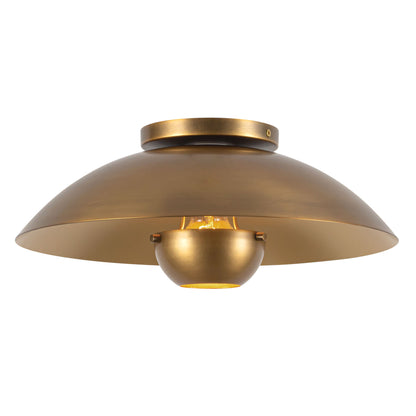 Umbra 14-in (5-in Height) Semi-Flush Mount