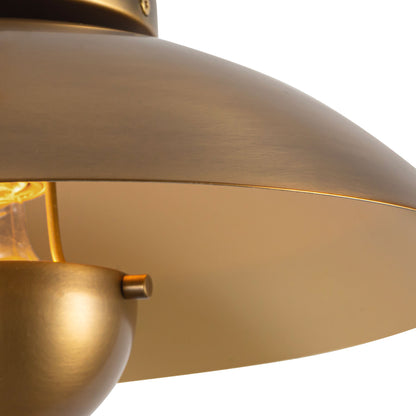 Umbra 14-in (5-in Height) Semi-Flush Mount