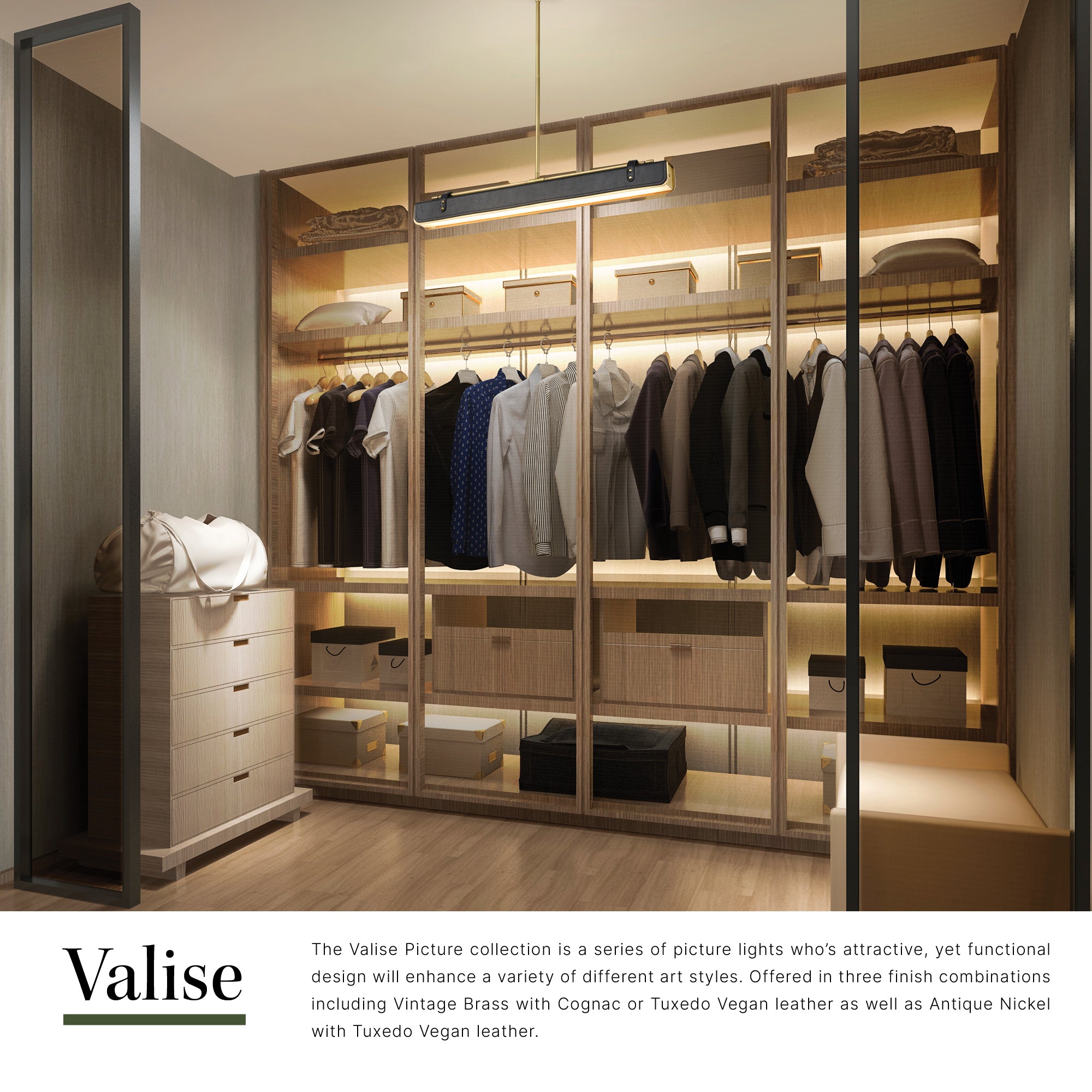 Valise 31-in Pendant – Kuzco Lighting