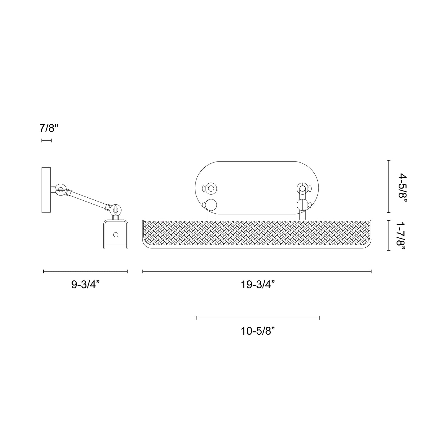 Valise Picture 20-in Wall/Picture Light