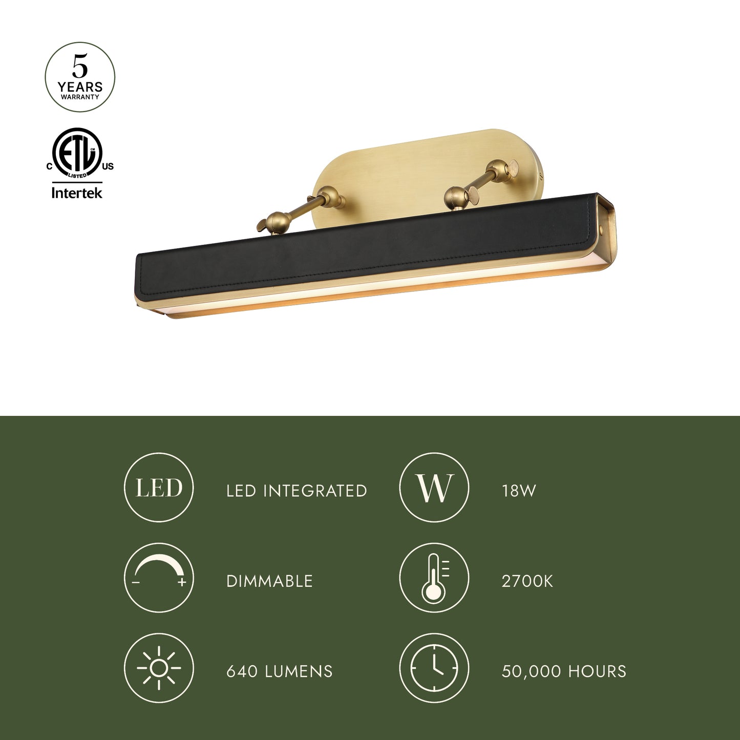 Valise Picture 20-in Wall/Picture Light