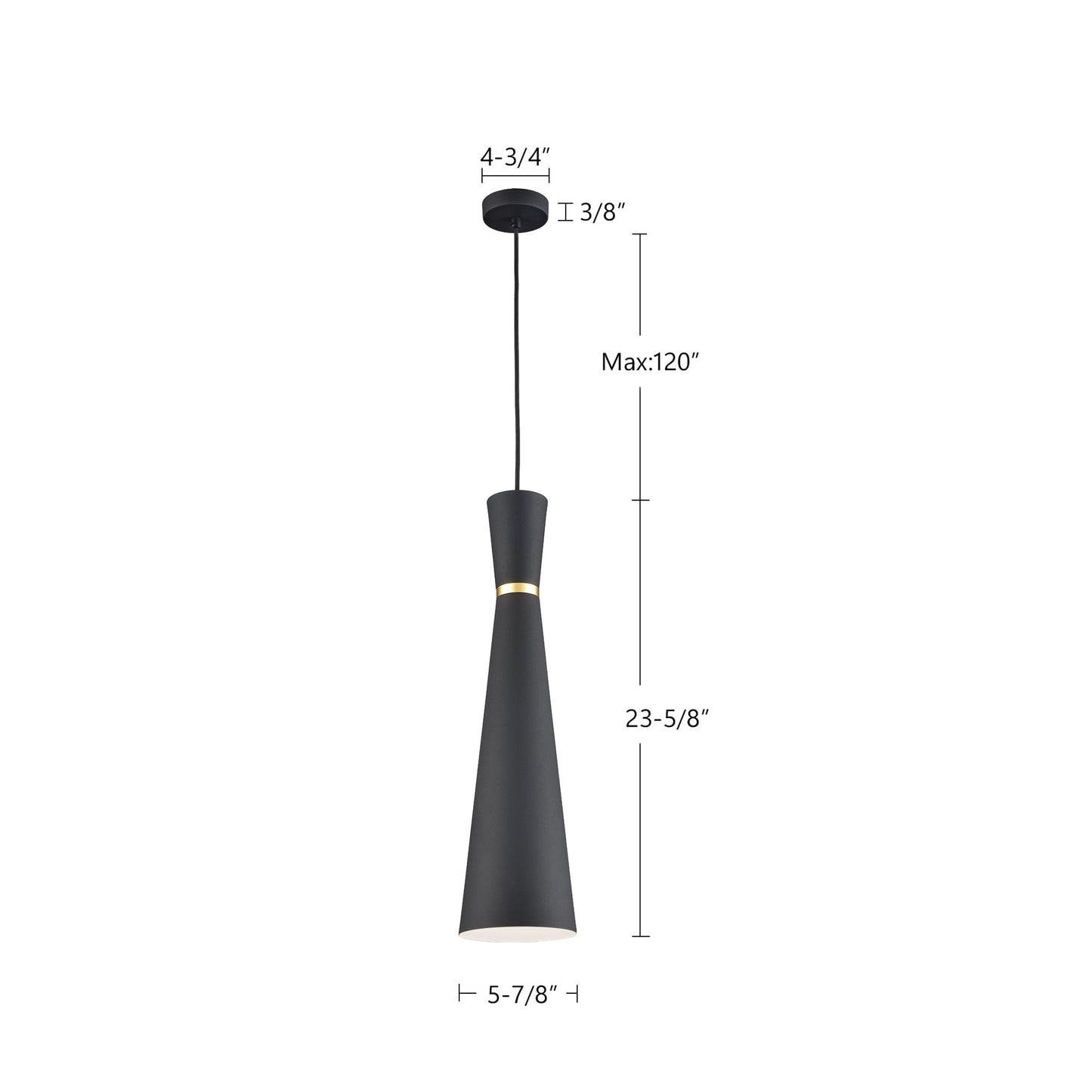 Vanderbilt 6-in Pendant