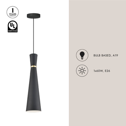 Vanderbilt 6-in Pendant