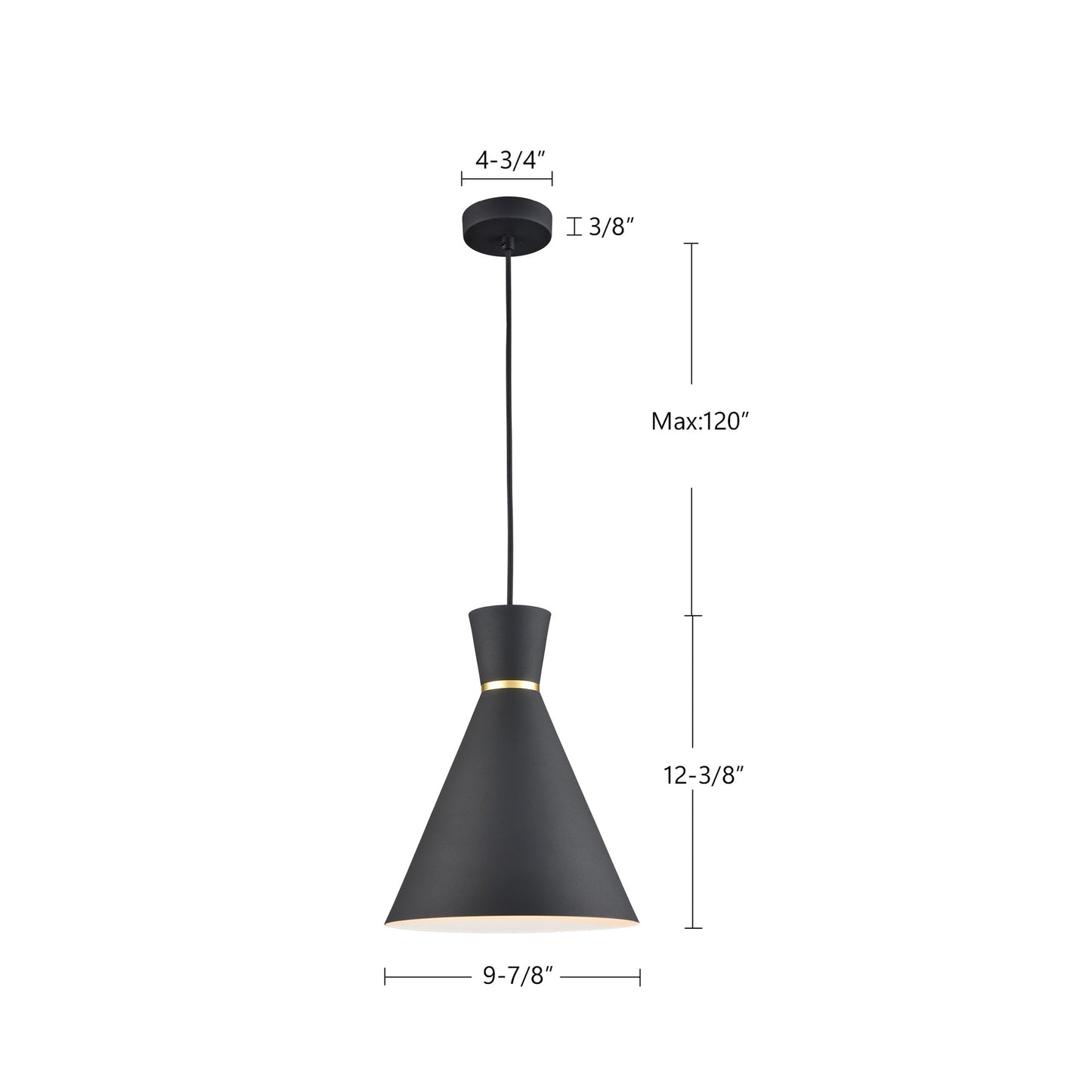 Vanderbilt 10-in Pendant