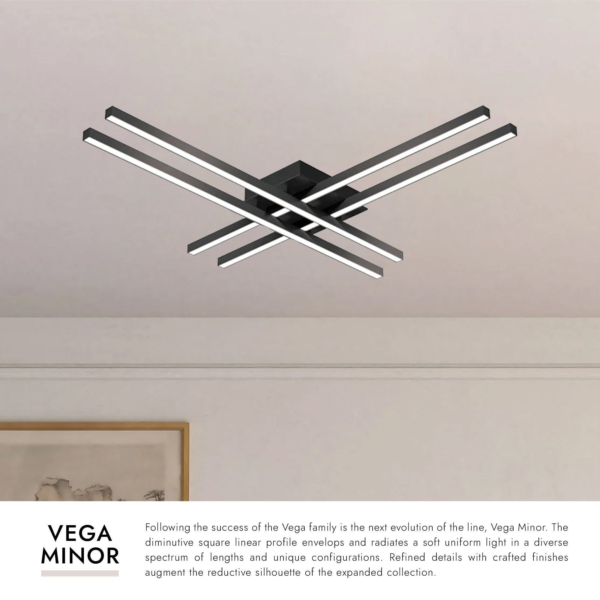 Vega Minor 32-in Flush Mount – Kuzco Lighting