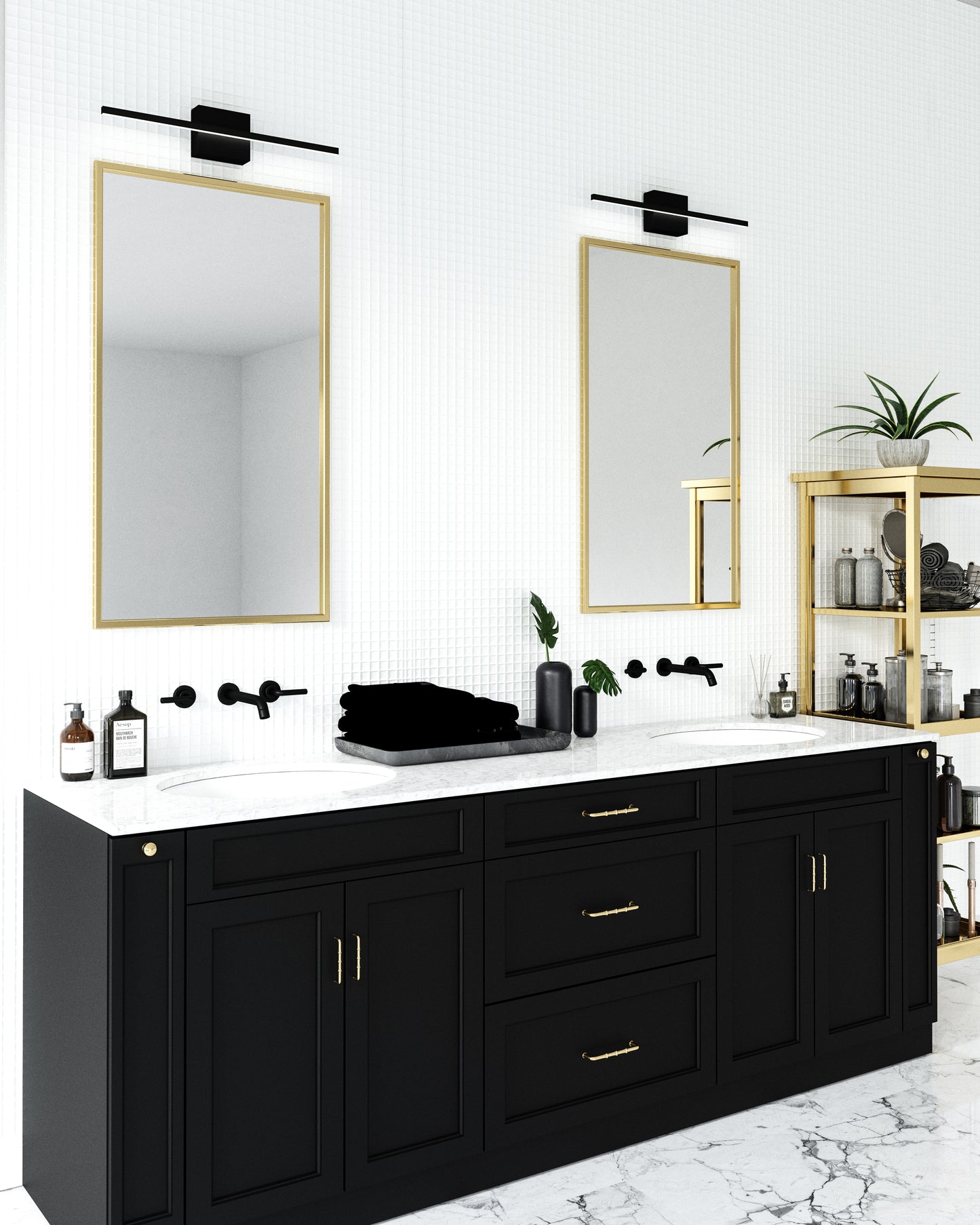 Vega Minor 24-in Vanity Light