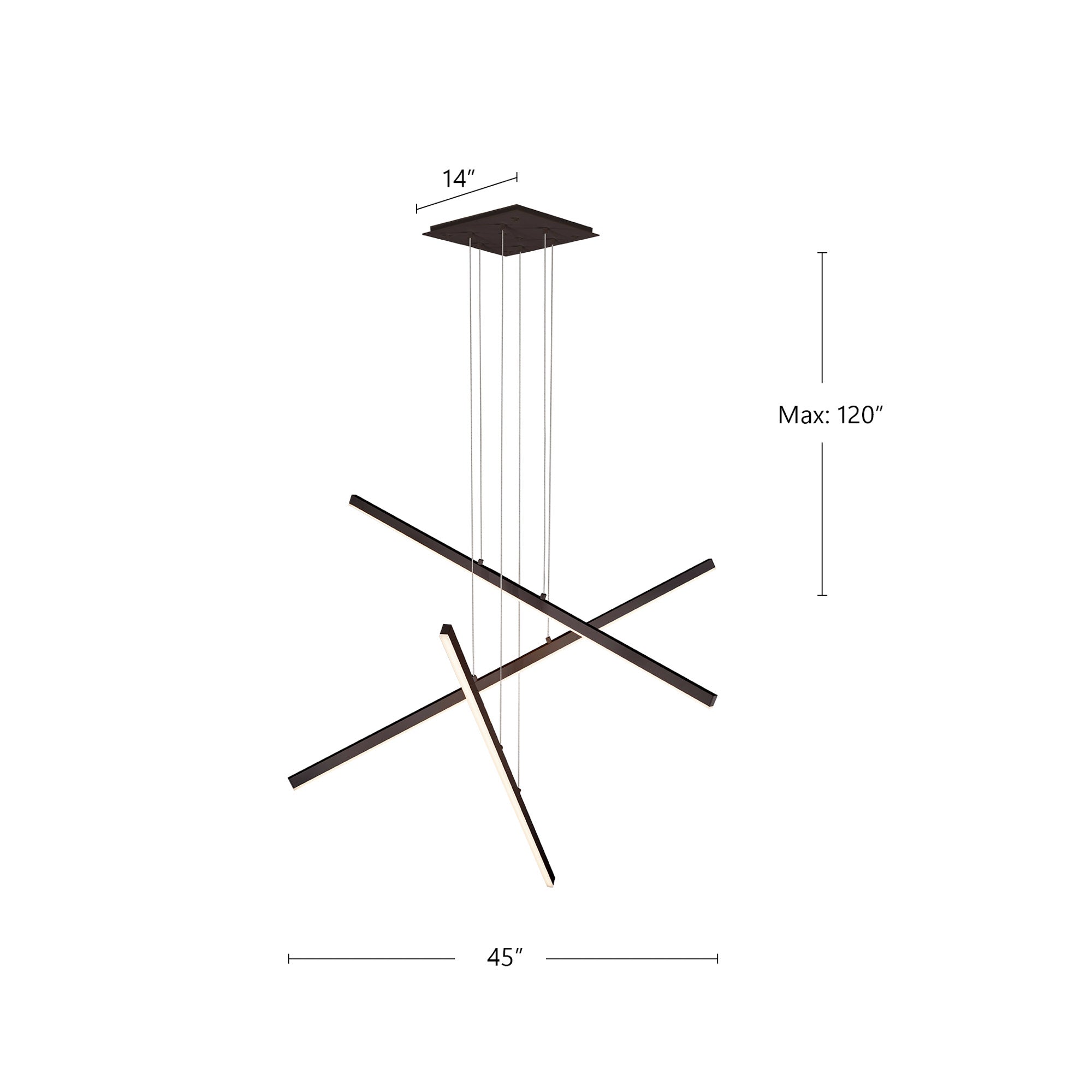 Vega 3 Head Multi Pendant – Kuzco Lighting