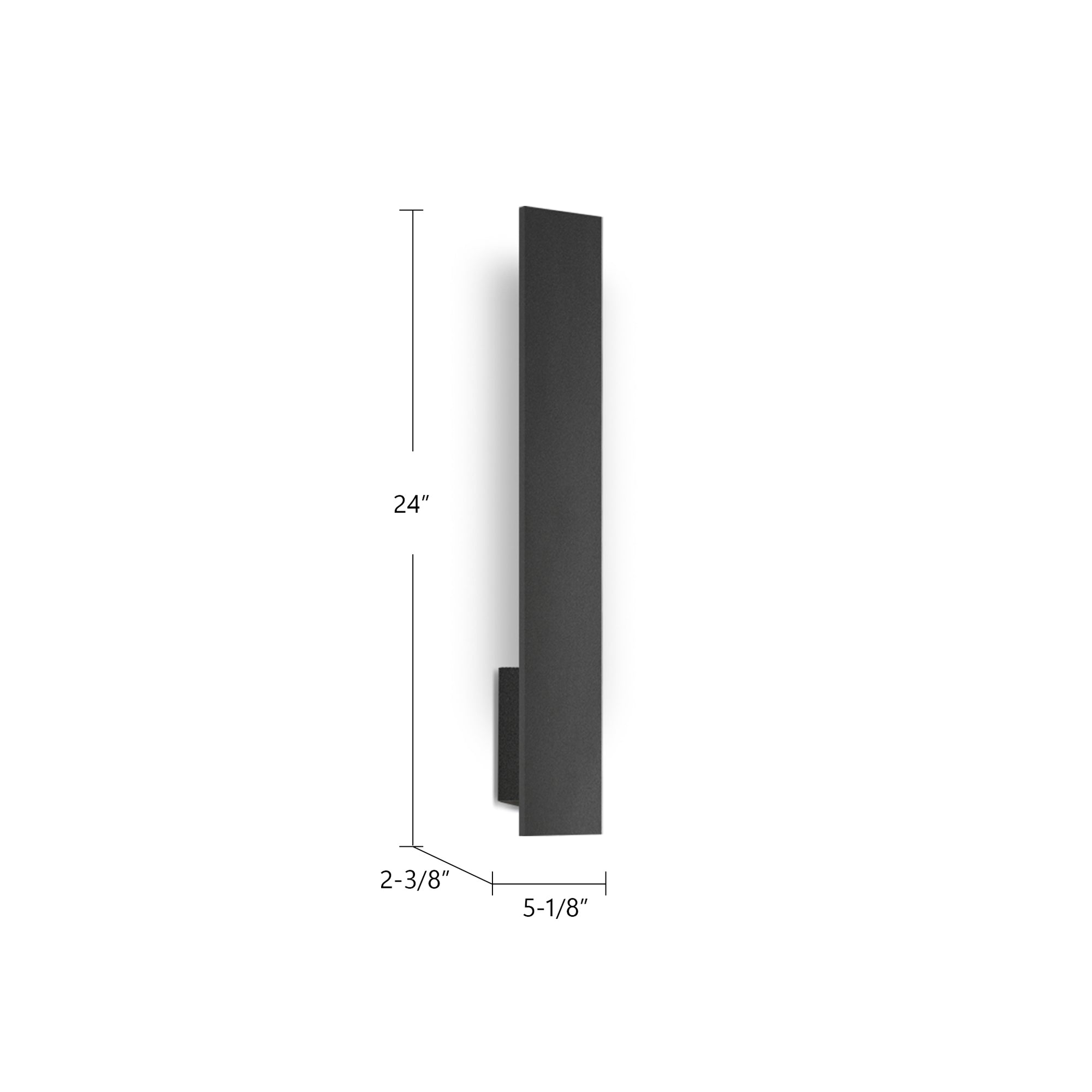 Vesta 24-in All-terior Wall Light – Kuzco Lighting