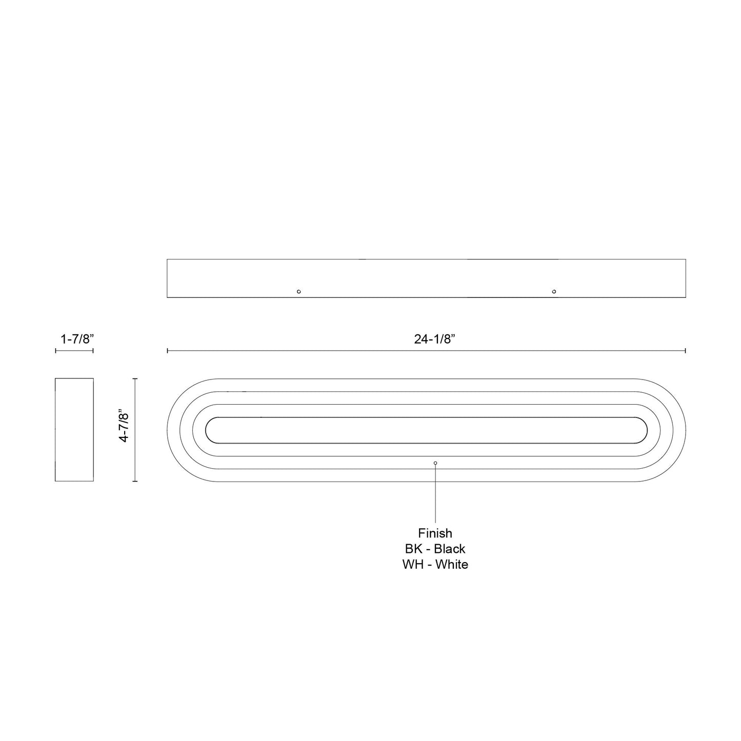 Arco 24-in Vanity Light