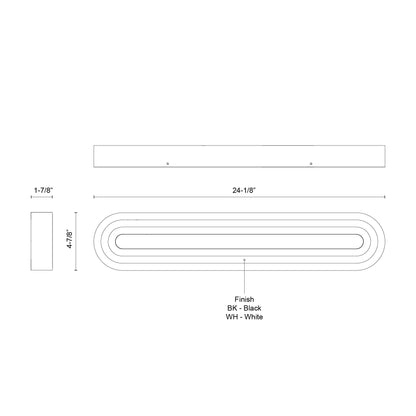 Arco 24-in Vanity Light