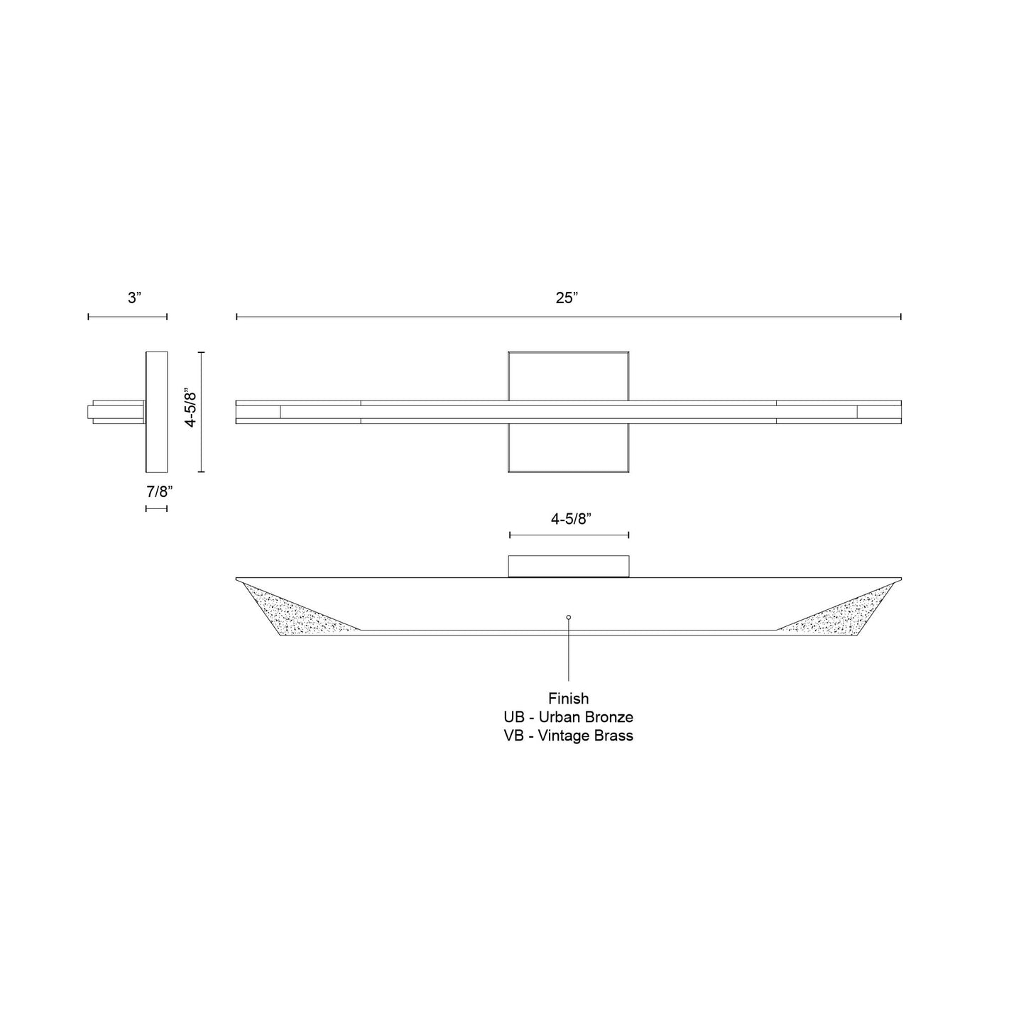 Tachi 25-in Vanity Light