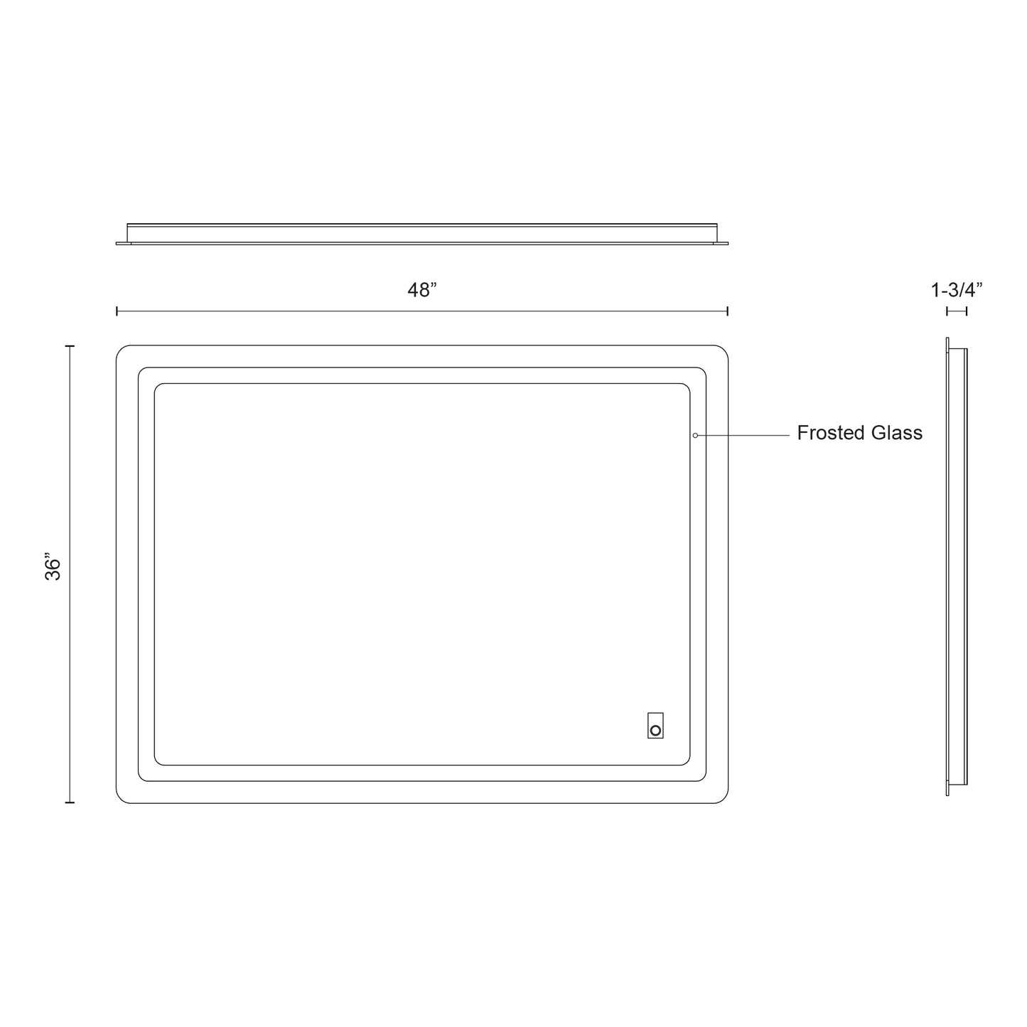 Seneca 32-in Vanity Mirror