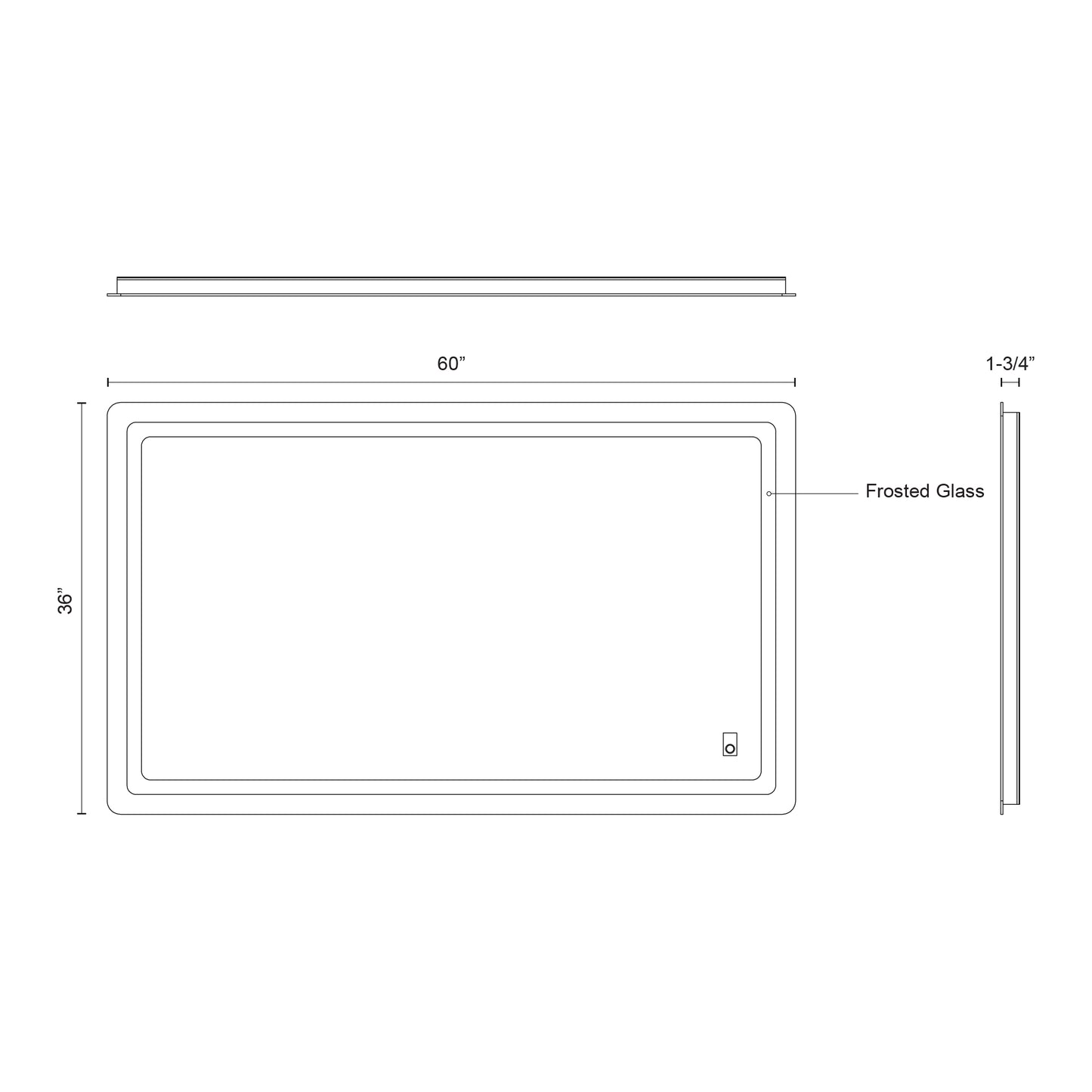 Seneca 32-in Vanity Mirror