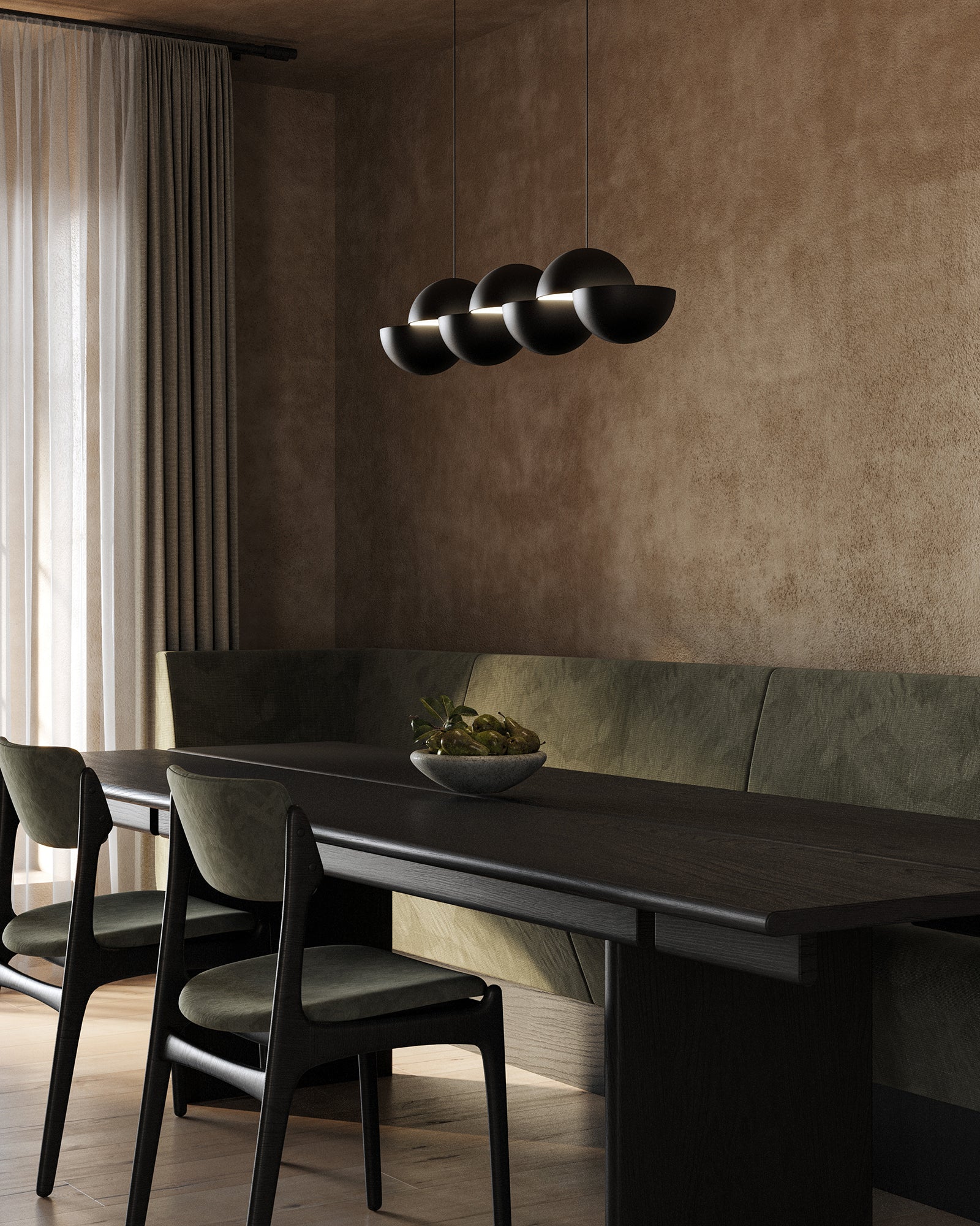 Void 41-in Linear Pendant – Kuzco Lighting