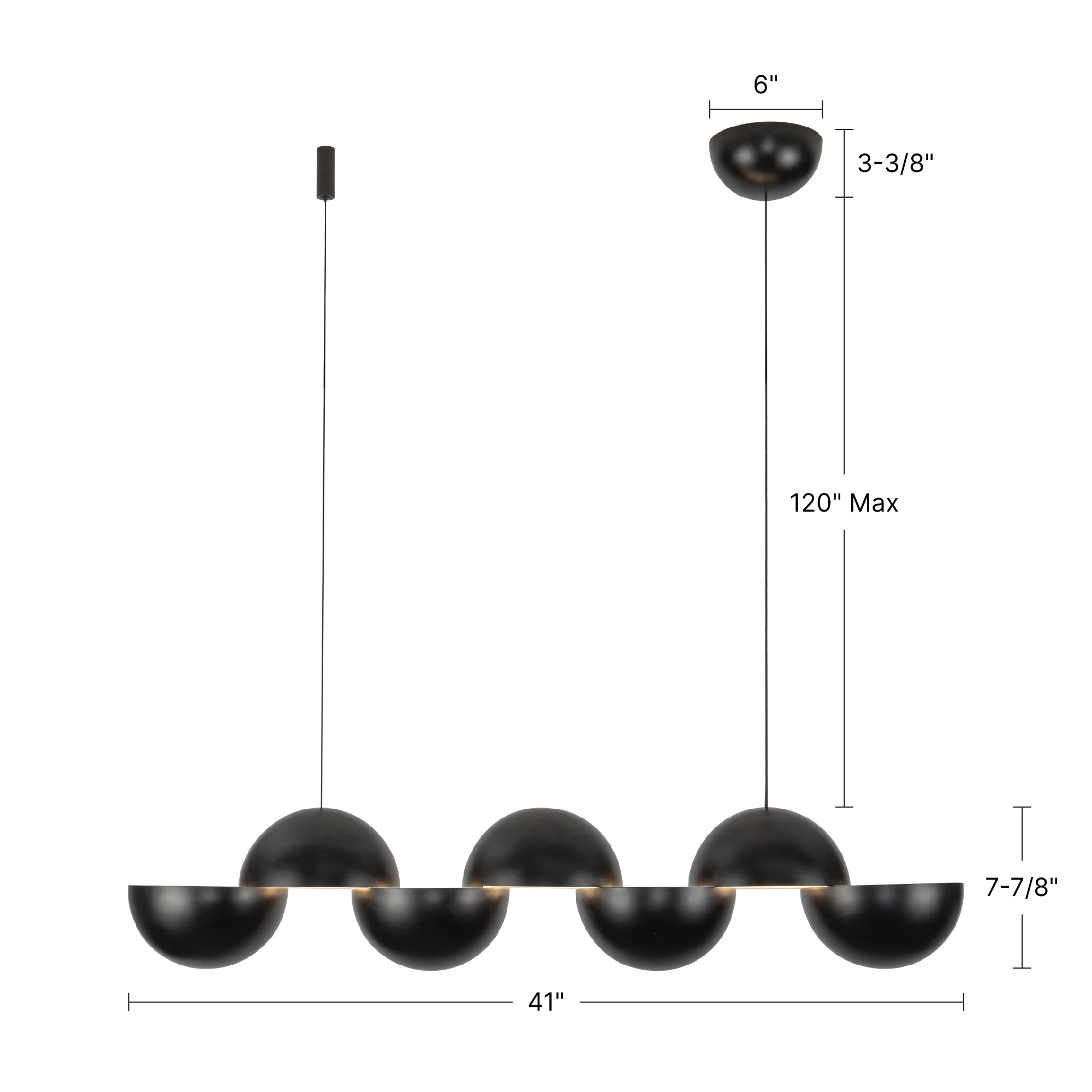 ボート☆ルイス Void 41-in Linear Pendant – Kuzco Lighting