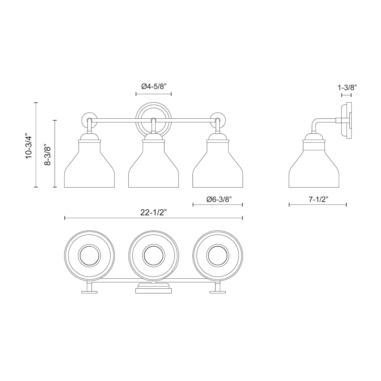 Westlake 22-in Vanity Light